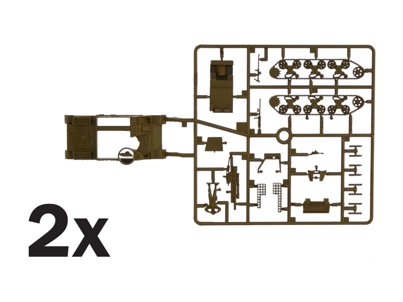 Italeri Easy Kit – M7 PRIEST/KANGAROO (1:72)