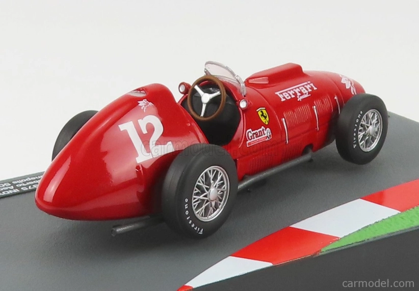 Edicola Ferrari F1 375 Indy N 12 Indianapolis 500 Gp 1952 Alberto Ascari 1:43 červená