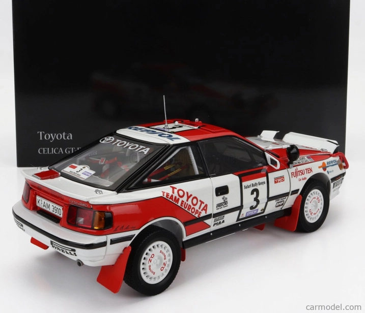 Kyosho Toyota Celica Gt-four St165 (night Version) N 3 1:18, bíločervená
