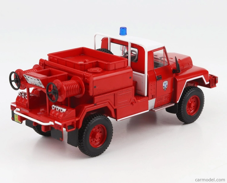 Edicola Acmat Tpk 4.20 Tanker Truck Antincendio Boschivo Sapeurs Pompiers Francúzsko 1985 1:43 červená biela