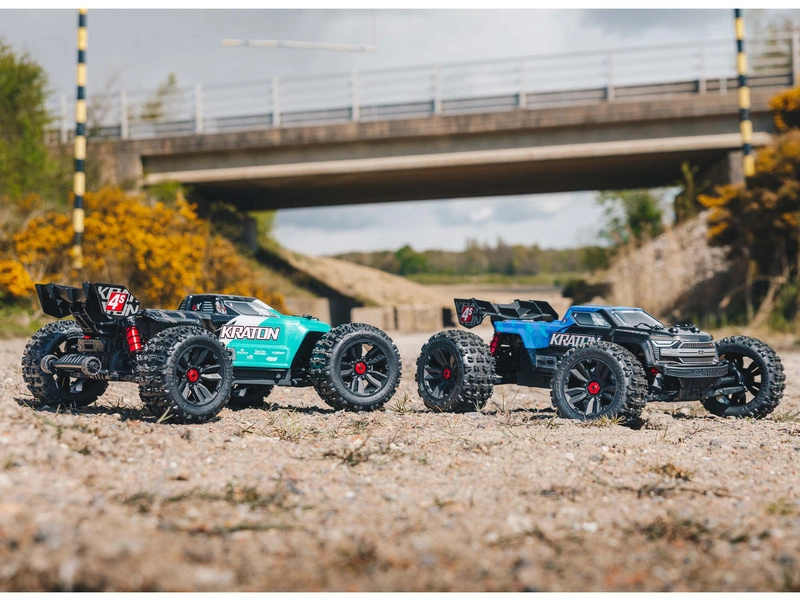 RC auto Arrma Kraton 4S V2 BLX 1:10 4WD RTR, černá