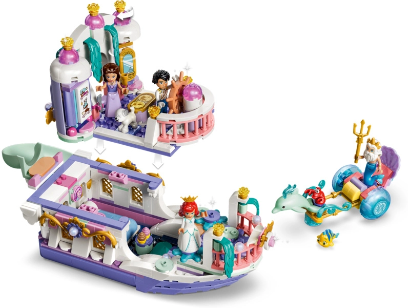 LEGO Disney - Arielina loď a královská svatba