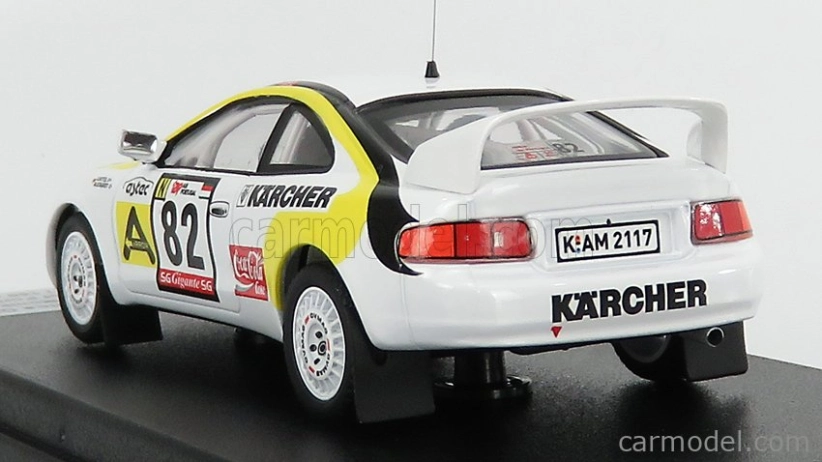 Trophy Toyota Celica Gt-four N 82 Rally Of Portugal 1995 U.nittel - M.eckardt 1:43 Biela Žltá Čierna