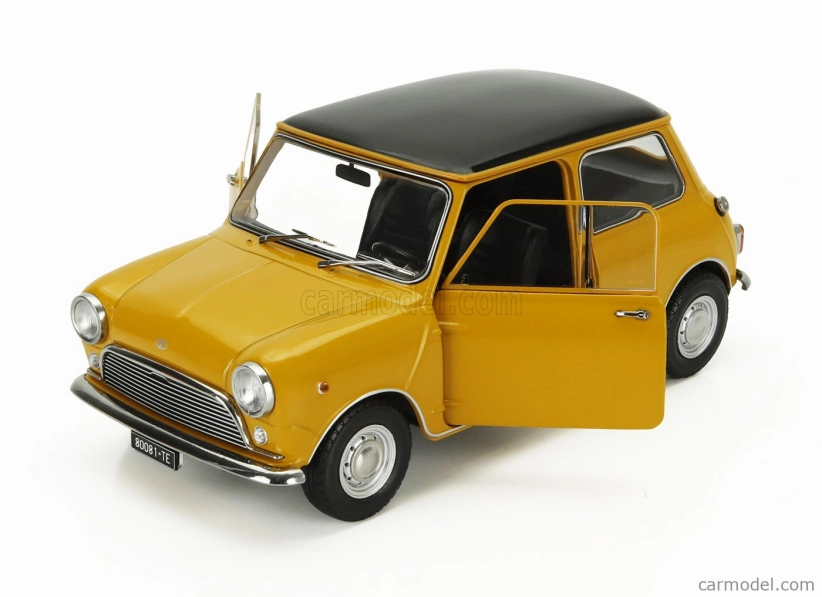 Mitica-diecast Innocenti Mini Cooper Mk1 1966 1:18 Ochra Black
