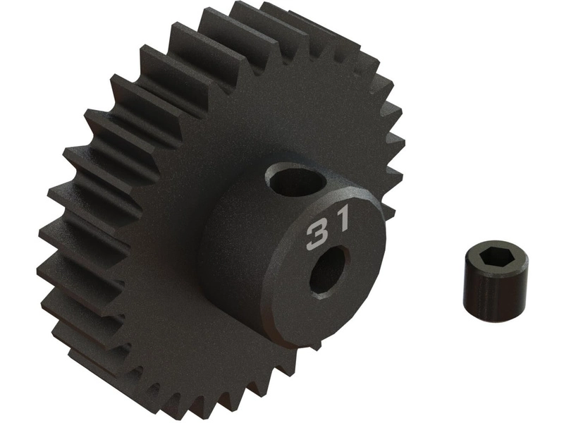 Arrma pastorok 31T 32DP 3,175 mm CNC oceľ