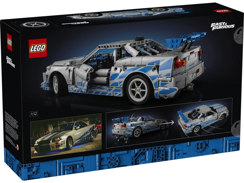 LEGO Technic - 2 Fast 2 Furious Car Nissan Skyline GT-R (R34)
