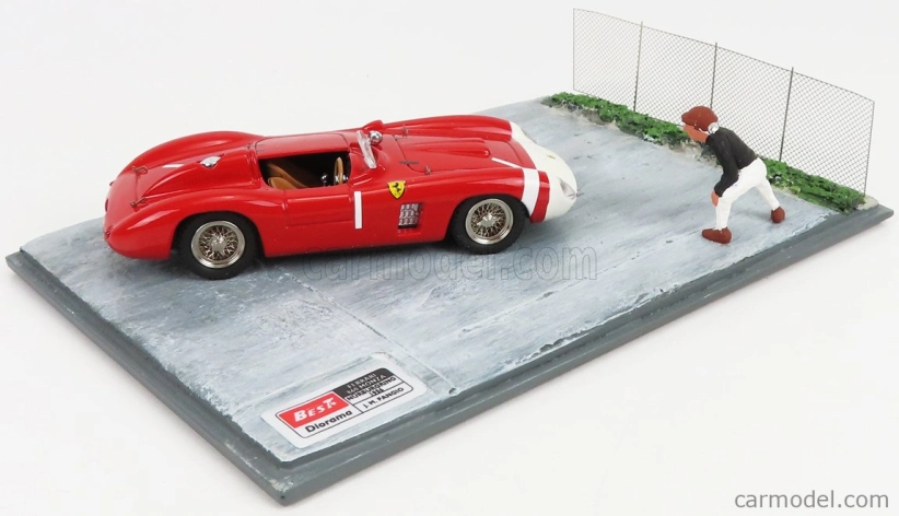 Najlepší model Ferrari 860 Monza N 1 Nurburgring 1965 Juan Manuel Fangio 1:43 Červená biela