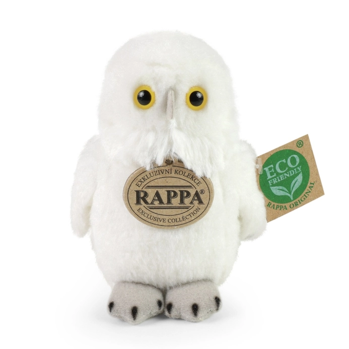 Rappa Plyšová sova 13 cm ECO-FRIENDLY