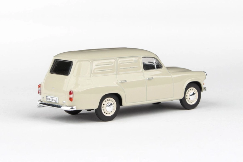 Abrex Škoda 1202 dodávka (1965) 1:43 – sivá