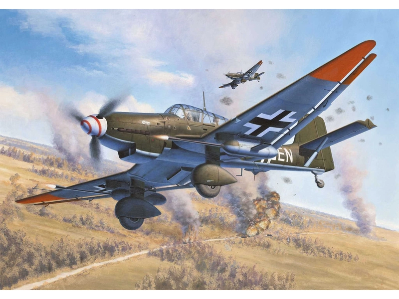 Revell Junkers Ju87 G/D Tank Buster (1:72) (štartovacia súprava)