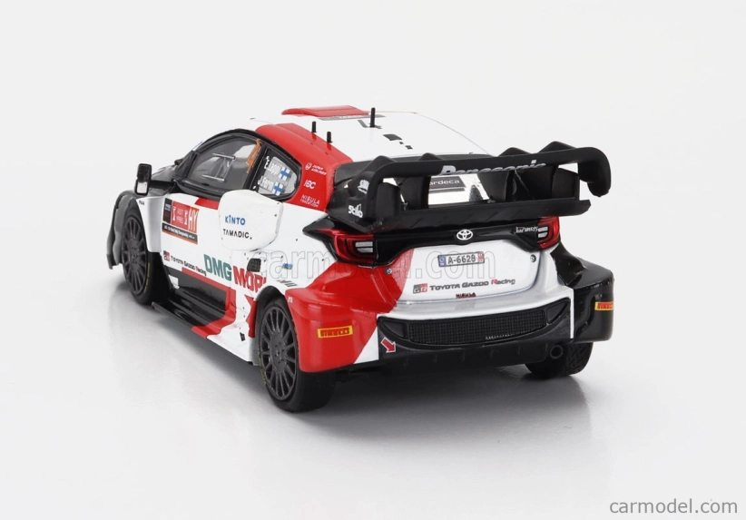 Ixo-models Toyota Yaris Gr Rally1 Team Toyota Gazoo Racing Wrt N 3 Rally Ypres 2022 Lappi Esapekka - Janne Ferm 1:43 Biela červená čierna
