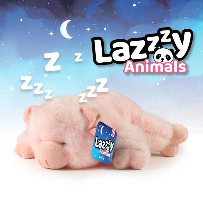Rappa Plyšové prase 29 cm Lazy Animals