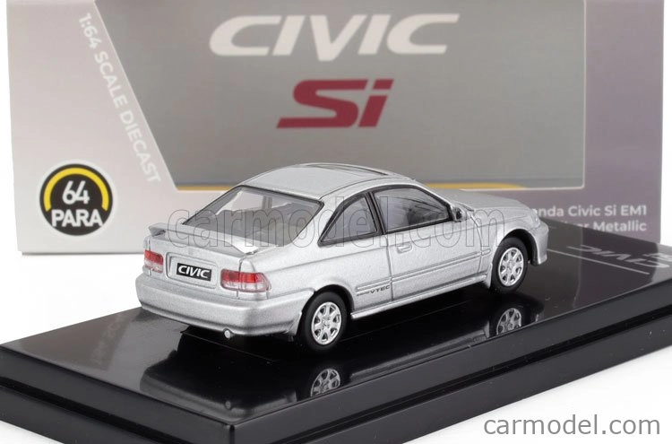 Paragon-models Honda Civic Si Em1 Lhd 1999 1:64 strieborná