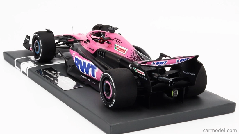 Minichamps Alpine F1 A523 Team Bwt Alpine N 31 Season 2023 Esteban Ocon 1:18 Modrá Růžová