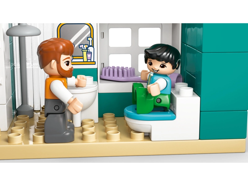 LEGO DUPLO - Moderný rodinný dom 3 v 1 s figúrkami