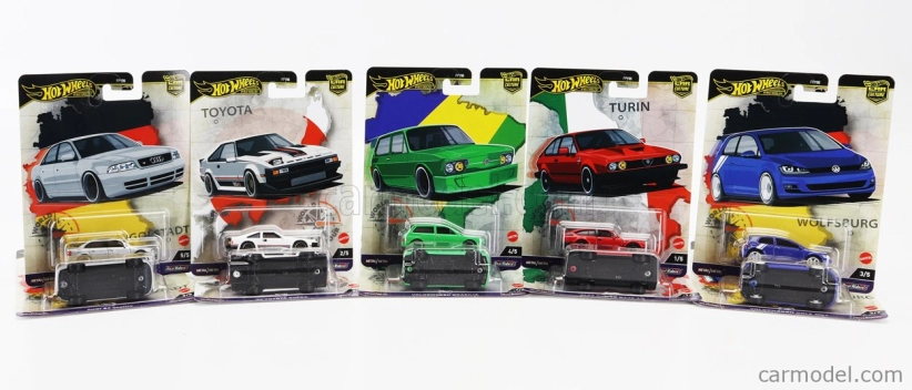 Mattel hot wheels Toyota Set Assortment 10 Pieces 1:64 Různé