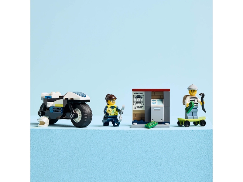 LEGO City - Policajná naháňačka na motorke