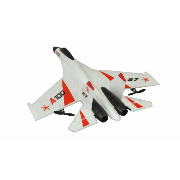 RC lietadlo SU-27 6G Gyro RTF, biela
