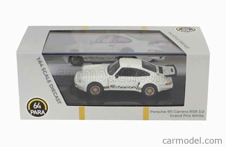 Paragon-models Porsche 911 Carrera Rsr 3.0 Coupe Lhd 1973 1:64 Bílá