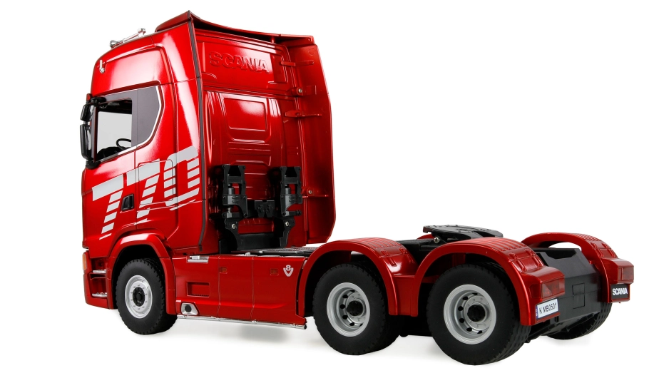 RC ťahač Scania 770 6x4 1:18 RTR, červená