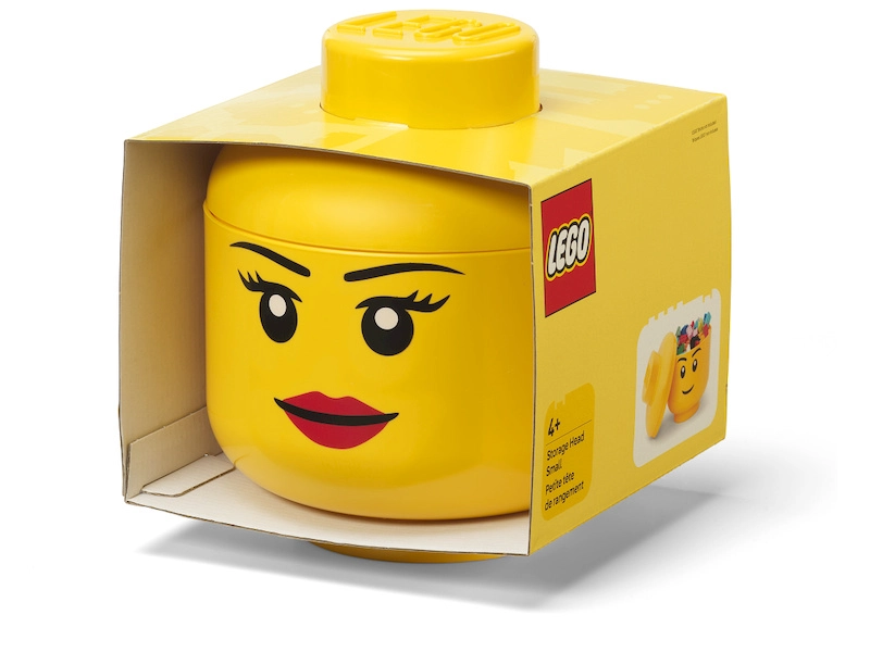 LEGO úložná hlava malá - zombie