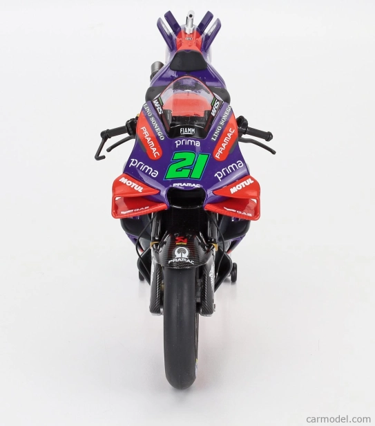 Nzg Ducati Desmosedici Gp24 Team Pramac Racing N 21 Motogp Season 2024 Franco Morbidelli 1:12 Fialová Červená Černá