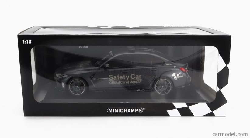 Minichamps BMW radu 3 M3 (g80) Safety Car Motogp sezóna 2020 1:18 sivá