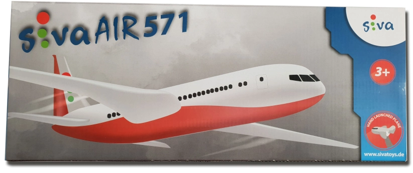 Hádzadlo Siva Air 571, červená