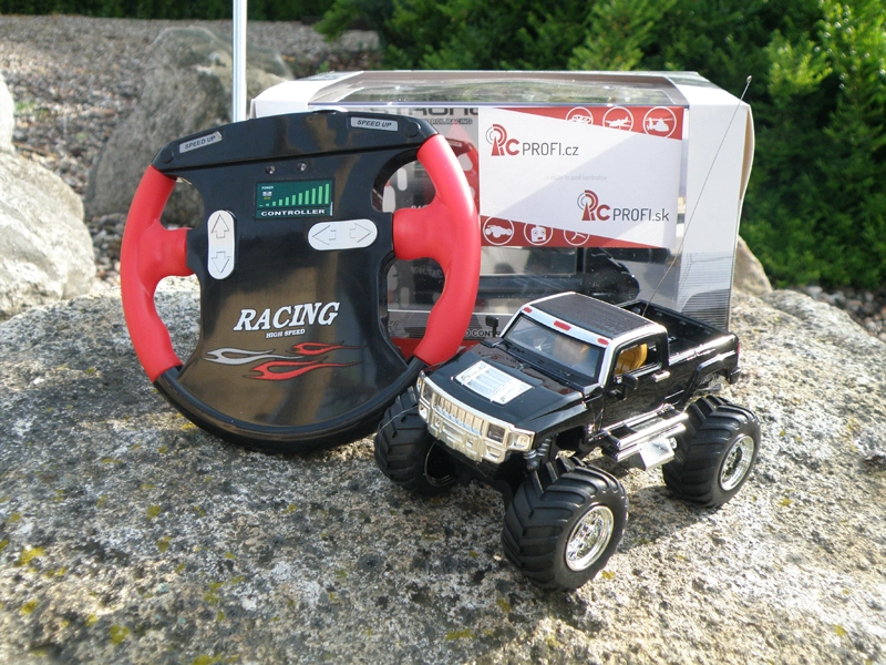 Mini RC Monster Truck, čierna