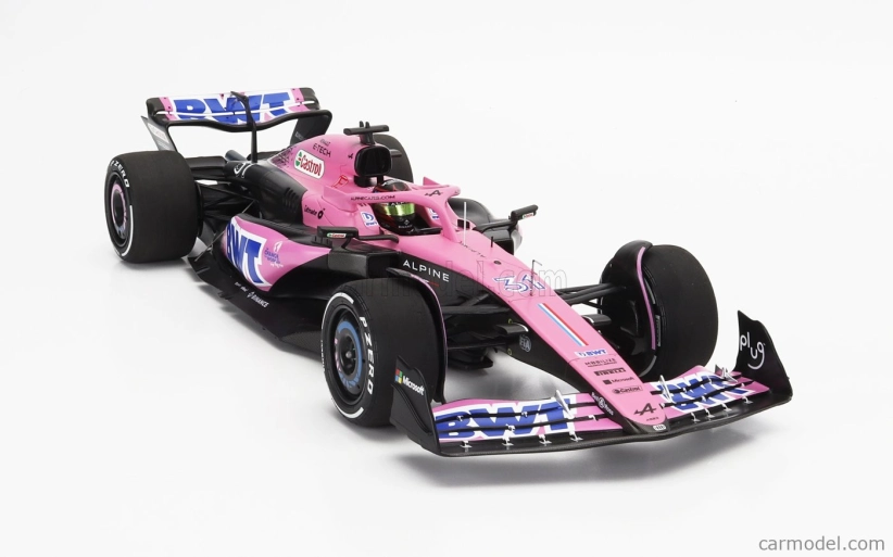 Minichamps Alpine F1 A523 Team Bwt Alpine N 31 Bahrain Gp 2023 Esteban Ocon 1:18 Pink Blue Black