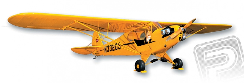 SIG 1/6 PIPER J-3 Cub 1800mm stavebnica