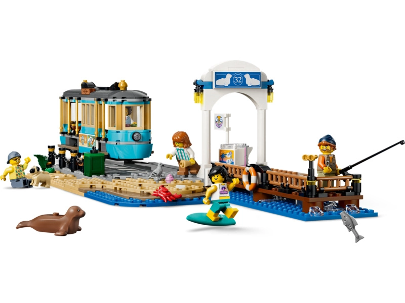 LEGO City - Historická plážová električka