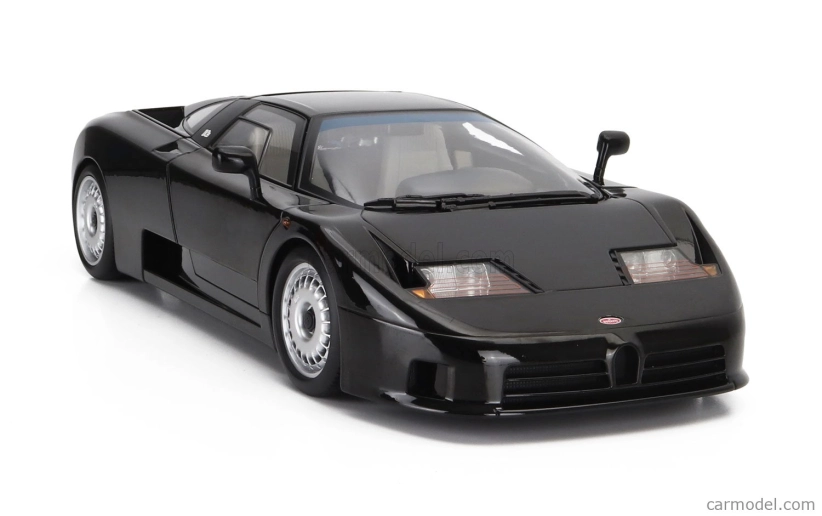 Bugatti Eb110 1991 v mierke 1:12 čierna