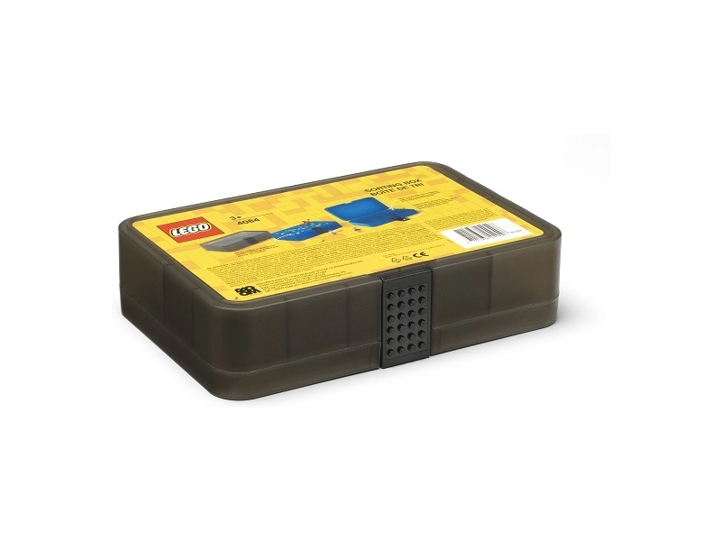 LEGO úložný box s priehradkami – modrý