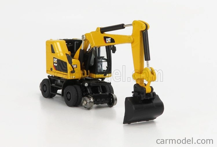 Dm-models Caterpillar Catm323f Kolový bagr na železnici 1:87, žlutá
