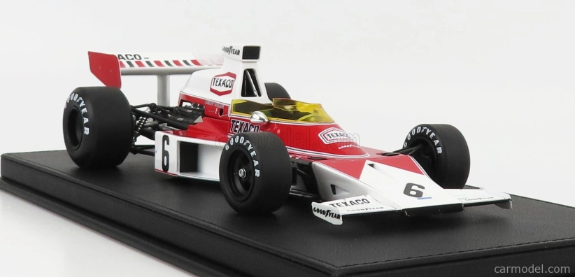 Gp-repliky Mclaren F1 M23 Ford Texaco N 6 Winner Argentina Gp 1974 Danny Hulme 1:18 Červená biela