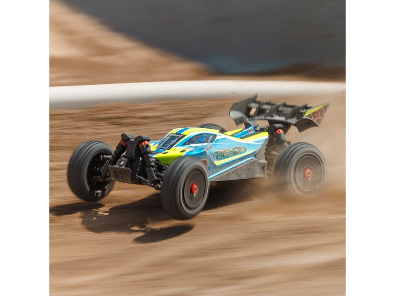RC auto Arrma 1/8 Typhon 223S BLX 4WD RTR DSC, modrá
