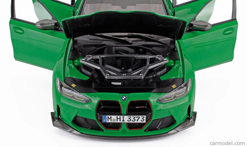 Minichamps BMW 3-series M3 Competition Cs (g80) 2024 1:18 Zelená Černá