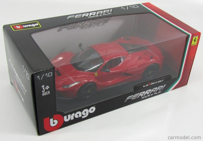 Bburago Ferrari LaFerrari 1:18 červená