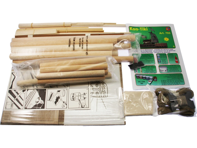 Mantua Model Kontiki 1:18 kit