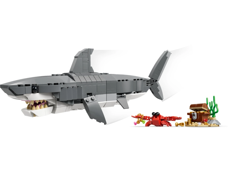 LEGO Creator - Divoký žralok a truhla s pokladom
