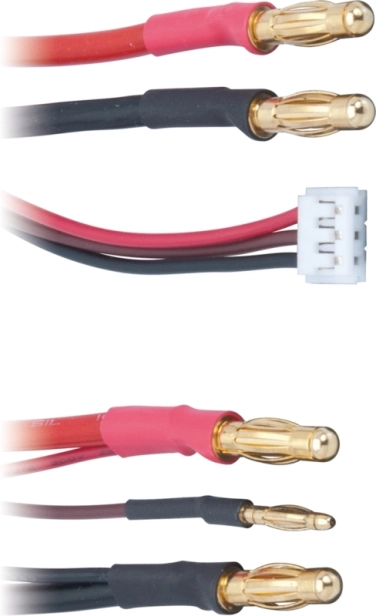 Univerzálny nabíjací kábel - 2S LiPo Hardcase vrátane balančného adaptéra