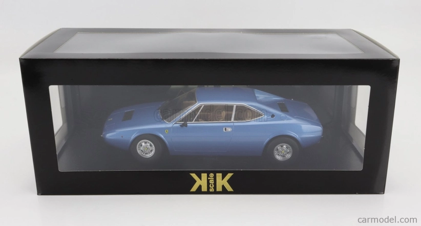 Kk-scale Ferrari Dino 208 Gt4 1975 1:18 Modrá