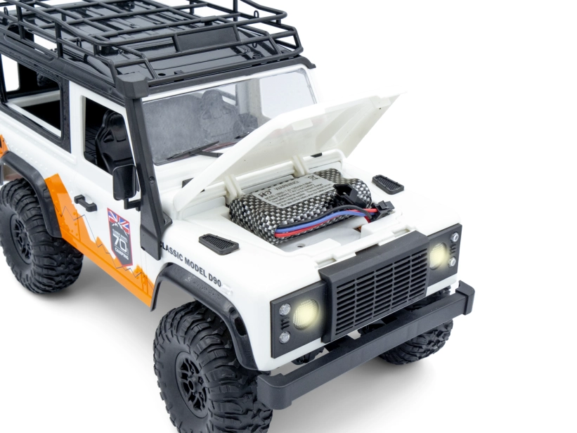 RC auto Land Rover Trail V2 1/12 RTR 4WD, bílá