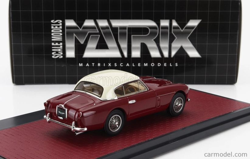 Modely v mierke Matrix Aston martin Db2-4 Mkii Fhc Notchback 1955 1:43 Red Cream