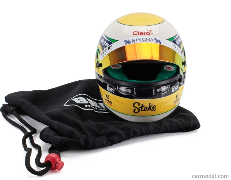 Mini helmet Bell helmet Casco Helmet F1 Gabriel Bortoleto Team Stake F1 Kick Sauber N 5 Season 2025 1:2 Různé