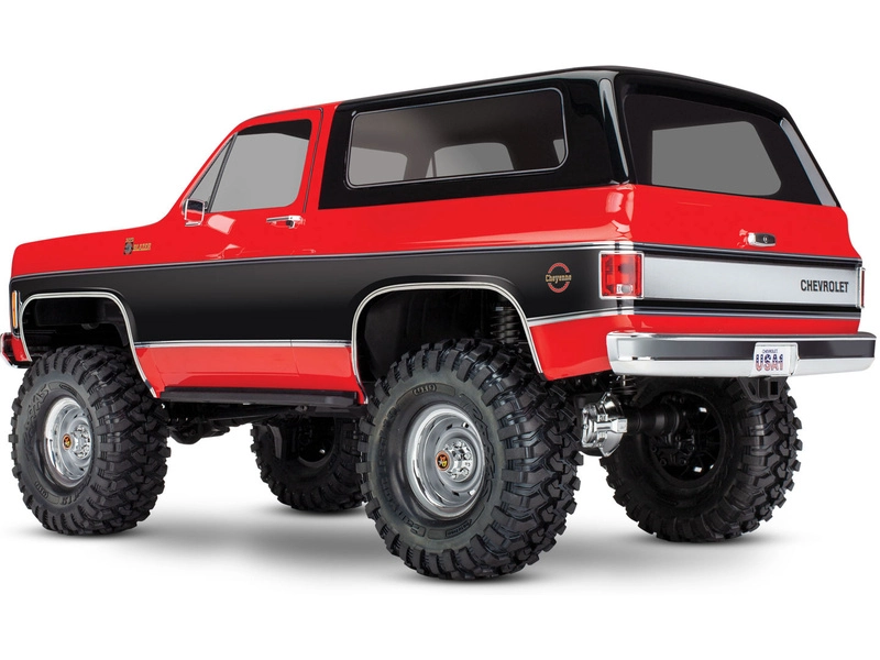 RC auto Traxxas TRX-4 Chevrolet K5 Blazer 1979 1:10 RTR, červená