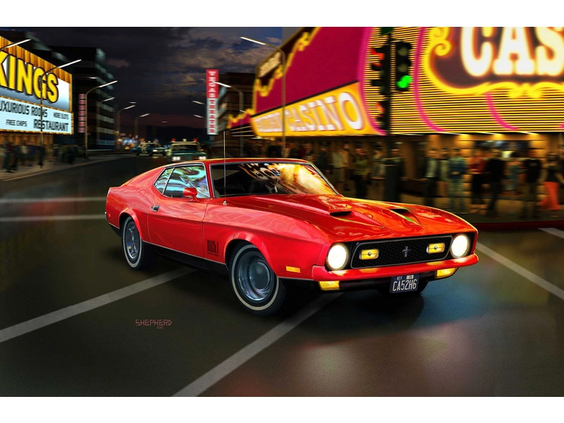 Revell Ford Mustang I – Diamanty sú večné (1:25) (darčeková súprava)
