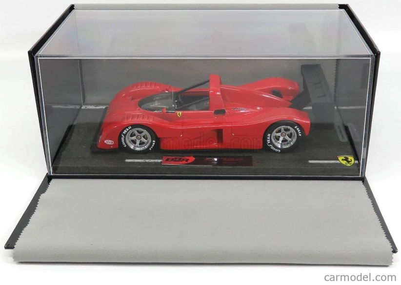 Bbr-models Ferrari 333sp Press Version 1994 - Con Vetrina - S vitrínou 1:18 Red