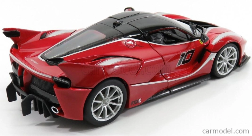 Bburago Ferrari FXX K 1:18 červená metalíza